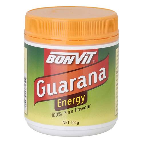 Bonvit Guarana Energy 100% Pure Powder - 200g | L'Organic Australia