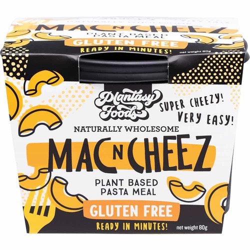 Plantasy Foods - Mac n Cheez Go - 80g | L'Organic Australia