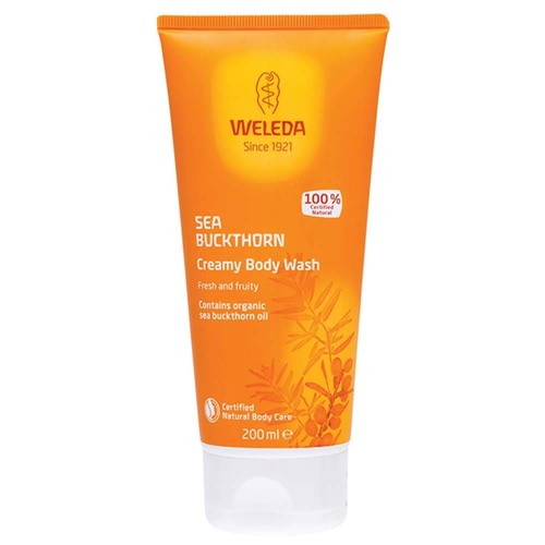 Weleda Sea Buckthorn Creamy Body Wash - 200ml | L'Organic Australia
